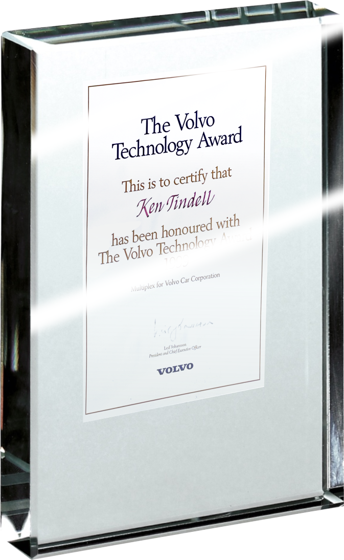 Award from Volvo